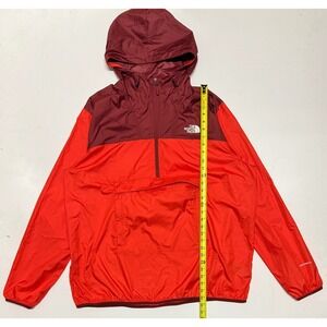 The North Face Mens Windwall Fanorak 2.0 Packable Jacket Red Burgundy Size XXL